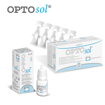 Optox OPTOSol Acido Ialuronico + Ginkgo Biloba Multidose 8 ml